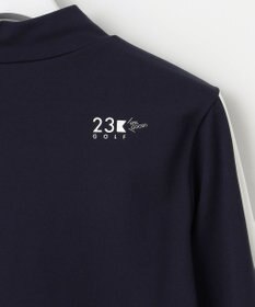23区GOLF 【WOMEN】【吸水速乾/UVカット】ベアスムースモックシャツ