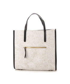 LA BAGAGERIE 【STOF】フラワープリントスクエアトート