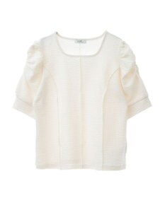 earth music&ecology ぽこぽこパワショルプルオーバー