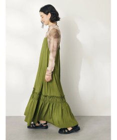 CRAFT STANDARD BOUTIQUE 切替ティアードキャミワンピース