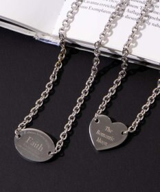 WEGO Lリバーシブルプレートネックレス