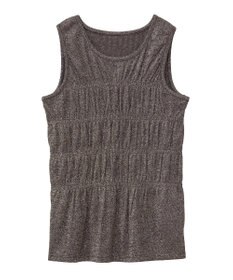 Green Parks ・Ｐｅｔｉｔ　Ｆｌｅｕｒ　シャーリングラメタンクトップ