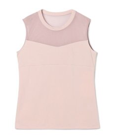 Chacott HandsomeCotton チュールノースリーブTシャツ