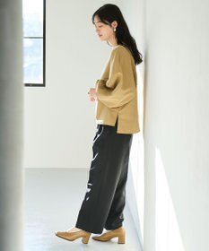 #Newans 【撥水】ボートネックリラクシーシャツ