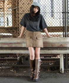 WEGO 【ユニセックス着用ITEM】ピグメントグラフィックT（SS）
