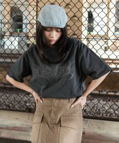 WEGO 【ユニセックス着用ITEM】ピグメントグラフィックT（SS）
