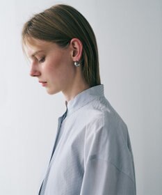 uncrave コットンクロスストライプ シャツワンピース