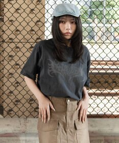 WEGO 【ユニセックス着用ITEM】ピグメントグラフィックT（SS）