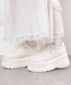 WEGO 超厚底ラインスニーカー