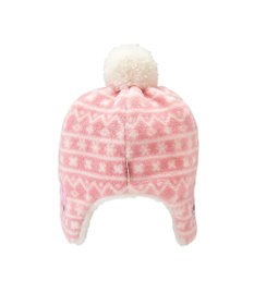 MIKI HOUSE HOT BISCUITS 【42-46cm】ぼん天付フリース素材の帽子