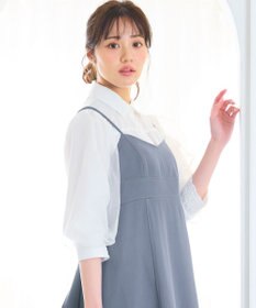 Feroux 【大好評につき追加生産決定！】袖チュールブラウス