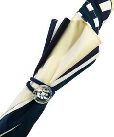 +RING レディース向け プラスリング 長傘60cm NVY/WHT T1286