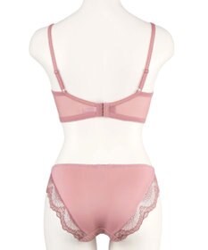 San-ai Resort（三愛水着楽園） 【新色アッシュローズ・アッシュグレー追加】 カシュクール脇高ブラジャー＆ショーツ