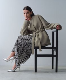 BEIGE， LABBOCK / ウール混2WAYショートコート