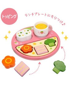 Mother garden 1.5歳からの木のおもちゃ マザーガーデン いちごのランチプレートセット