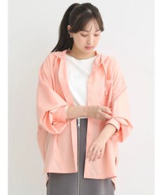 earth music&ecology フーディーシャツ