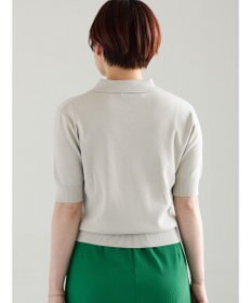 Te chichi ハーフスリーブニットポロ