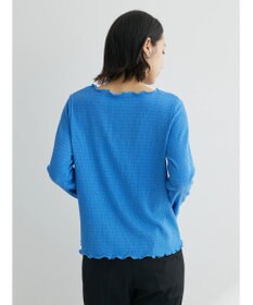 Green Parks ボートネックシャーリングカットプルオーバー