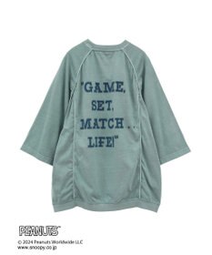 CRAFT STANDARD BOUTIQUE 【ユニセックス】PEANUTS/スヌーピー 切り替えTシャツ