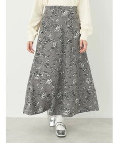 earth music&ecology バックレースアップスカート