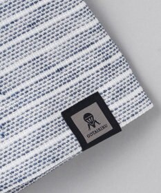 GOTAIRIKU NEW【麻混の清涼感】ノルマンディーリネン ボーダーTシャツ