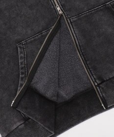 WEGO 【25年秋冬新作】ファーフードBIGZIPパーカー