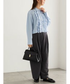 Te chichi フリルクロップトシャツ