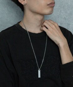 WEGO Mモチーフロングチェーンネックレス