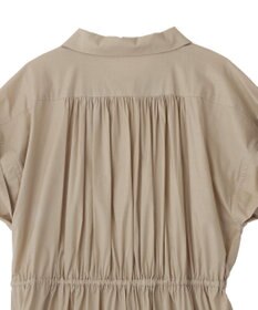 YECCA VECCA 【ORGABITS】タックシャツワンピース