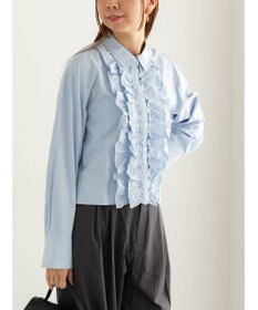 Te chichi フリルクロップトシャツ