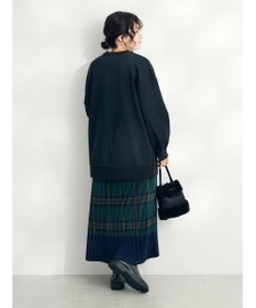 CRAFT STANDARD BOUTIQUE 配色チェックプリーツスカート