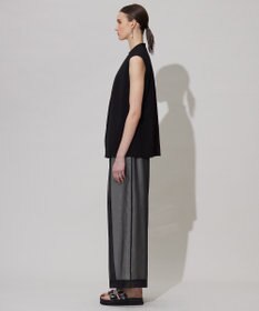 ICB 【洗える】 シアーレイヤードパンツ