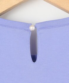 組曲 【汗ジミ防止・撥水】GIZAプレーティング天竺 袖フレア Tシャツ