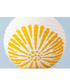 ちょうちん堂 【きもち】HITAMUKI 菊 ちょうちん ライト