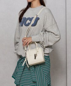 style code 【Ungrid/アングリッド】　シンプルスムース　ミニボストンバッグ