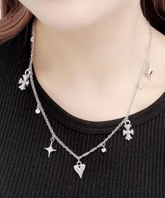 WEGO LMIXモチーフストーンネックレス