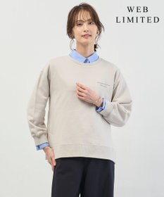 J.PRESS LADIES S 【WEB限定】ロゴ裏毛 スウェット