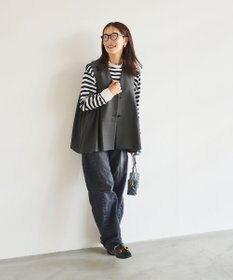 #Newans 【セレモニーにも】〈亀恭子さんコラボ〉サイドギャザージレ