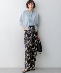 23区 【先行予約】カラーリリープリント ワイド パンツ