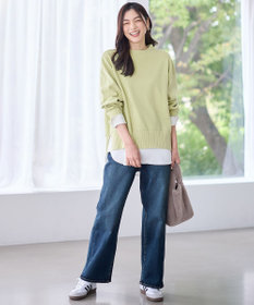 ANY L 【新色追加】ハイネックデイリーニット