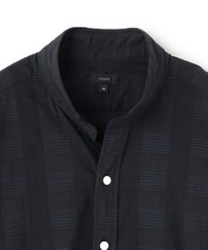 JOSEPH HOMME ドビーチェックストレッチ　ウイングカラーシャツ