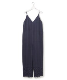 23区 【洗える】コットンエンブロイダリー オールインワン