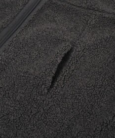 Green Parks 異素材コンビスタンドボアブルゾン