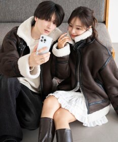 WEGO 【25年秋冬新作/ユニセックス着用ITEM/MLサイズ展開】B－3ジャケット