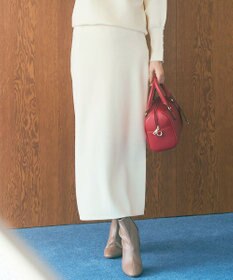 ANY SIS 【洗える・セットアップ可】アンチピリング総針ニット スカート