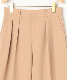 組曲 ドライタッチツイル ワイドパンツ