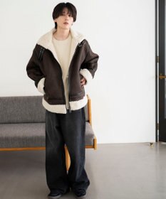 WEGO 【25年秋冬新作/ユニセックス着用ITEM/MLサイズ展開】B－3ジャケット