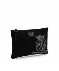 A.D.M.J. 【魔法の様に軽い】マジックライト/イタリアンファブリックステッチ刺しゅうフラットポーチ2セット(S・M)