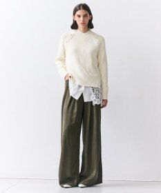 BEIGE， HELIODOR / スポンディッシュマリンボタンニット