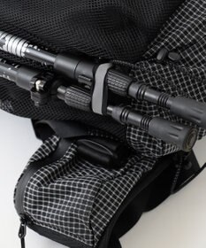 JOSEPH ABBOUD MOUNTAIN 【軽量/ECO撥水/サスティナブル素材/サコッシュが取り外せる】リサイクルリップストップ バックパック 33L